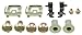 Dorman HW7321 Rear Parking Brake Hardware Kit Compatible with Select Models