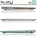 Kuzy Compatible with MacBook Air 13 inch Case A1466 A1369 Hard Cover Older Version 2017, 2016 Marble Pattern, Mint Wood