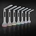 AUKEY Rechargeable Desk Lamp with Alarm Clock Calendar Date Temperature, RGB Base Light, Dimmable 3 Brightness Levels and Touch Panel