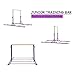 Usexport Gymnastics Expandable Junior Training Bar Adjustable 3' to 5' Horizontal Bar Purple