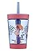 Contigo Spill-Proof Kids Tritan Straw Tumbler, 14 oz, Wink with Raining Cats & Dogs primary