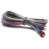 Directed 8606 2 Volt LED/Valet Switch Combo RED