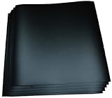 Expressions Vinyl - Black (glossy) 5-pack of adhesive vinyl sheets - 12