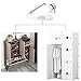 UV Sterilizer Light with 24 Hour Plug-in Mechanical Timer, LAMPTOP UV Germicidal Light 110V 8W Air Sterilizer Cleaner -Kills 99.9% of Mold Bacteria Germs Viruses for Cabinet Household