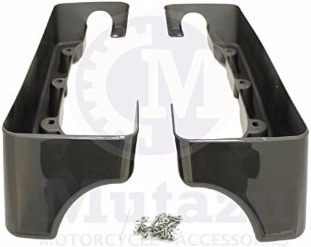JayMax Mutazu Tapered CVO 4" Saddlebag Extensions for 2014 up Harley Touring Hard Bags (FEX-010)