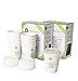 Repurpose 100% Compostable Plant Based Coffee Cups with Lids | 12 Ounces | 144 Insulated Disposable Coffee Cups