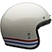 Bell Custom 500 Helmet (Stripes Pearl White - Large)