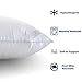 downluxe Set of 2 Hypoallergenic Down Alternative bed pillows - Hotel Collection Plush Pillow Firm Density,King Size 20x36