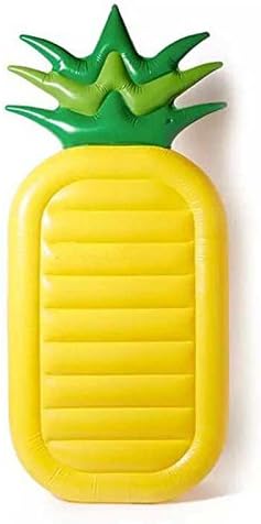 DeceStar Inflatable Pineapple Pool Float, Inflatable Float Toy with Rapid Valves