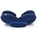 Purefly Inflatable Travel Neck Pillow with Soft Velvet Pillowcase Packed in Handy Carry Pouch