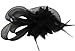 Women's Fascinators Hat Small Hairpin Feather Mesh Flower Hairclip