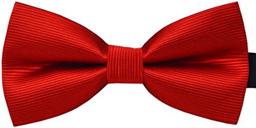SISIDI Men's Double Layer Bow Tie, Adjustable Pre-tied Men's Bow Tie - Many Colors Available B221