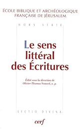 Le  sens littéral des Écritures