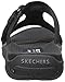 Skechers Women's Reggae Ethnic T Dress Sandal,Black/Black,7 M US