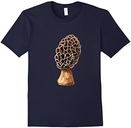 Men's Morchella Morel Mushroom Plant T shirt Tshirt tee 3XL Navy