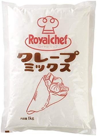 Amazon Co Jp ロイヤルシェフ クレープミックス 1kg 常温 Uccグループの業務用食材 個人購入可 プロ仕様 Food Beverage Alcohol
