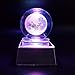 JINGDIAN Crystal LED Moon Lamp Light Ball