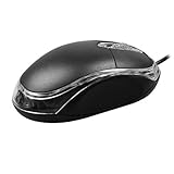 Black 3-Button 3D USB 800 Dpi Optical Scroll Mice Mouse w/ Blue & Red LEDs For Notebook Laptop Desktop