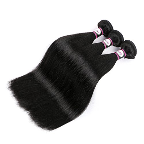 8a Brazilian Straight Virgin Hair Bundle Deals 3pcs 20 22 24 Inch