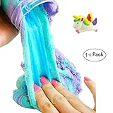 EASYCITY Fairy Putty Fluffy Cloud Slime, Fluffy Floam Slime Stress Relief Toy Scented Sludge Toy for Kids and Adults 120ml