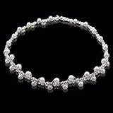 Yean Wedding Rhinestones Headband Art Deco Wedding Hair Accessory Bohemian Forehead Halo