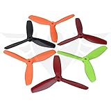 Tri-Blades 5045 V2 Propeller (8 Sets, 16CW, 16CCW) for Quadcopter 5045x3 Props for Drone Helicopter FPV RC Racing XSOUL - MIX COLOR