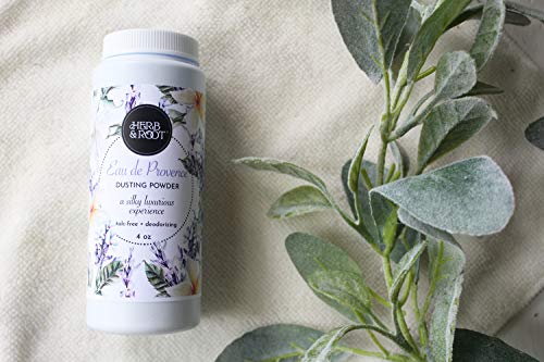 image for Herb & Root Lavender Jasmine, Bergamot, Talc-Free, Silky Dusting Powde
