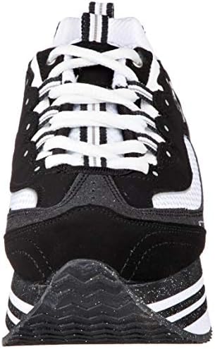 white platform skechers