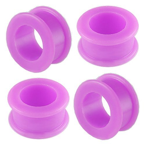 15/16 gauge 24mm Purple Double Flare Tunnels Ear Plugs SI01 wholesale