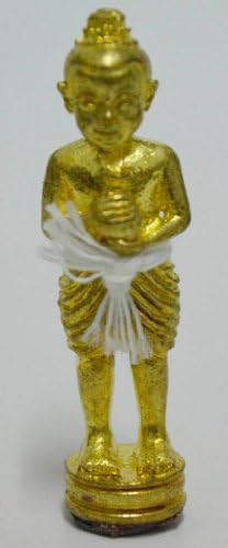 Gifts for Mom Thai Mini Kumanthong Statue"chana Kuman"lp.peaw WAT Down Rueng Temple Sing Buri