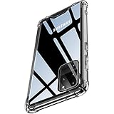 ANDMO Galaxy S20 Ultra Case/ S20 Ultra Case, Clear Protective Heavy Duty Case with Soft TPU Bumper [Slim Thin] Case for Samsung Galaxy S20 Ultra 6.9