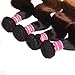 Jolia Hair 8A Brazilian Virgin Hair Weave Body Wave Ombre Blonde Human Hair Bundles 3 Tone #1B/4/27 Brazilian Hair Extensions No Shedding (18 20 22)