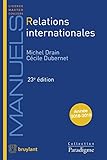 Relations internationales (LSB. MAN.PARADI) (French Edition) by 