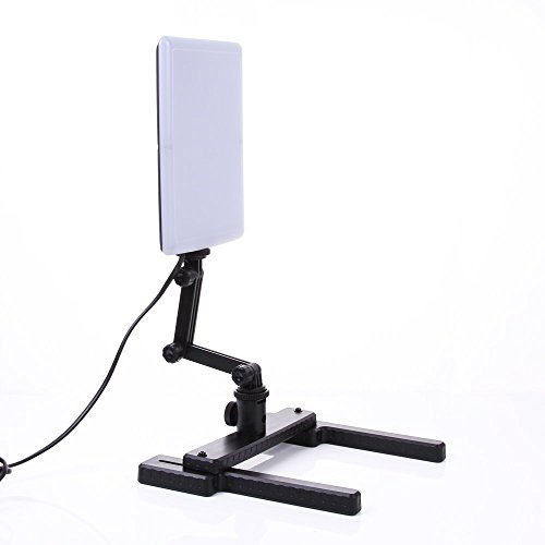 FOTGA 96pc LED Light CN-T96 18W 5600K Studio-Licht Video Lampe Videoleuchte Led + Verstellbare Arm & Haltewinkel-Stand…