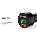 Quick Charge 2.0 AUKEY Car Charger with Dual Ports for Samsung Galaxy Note8/S8/S8+, LG G5/V20 and More | Qualcomm Certified