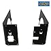 EAG Steel Rear Corner Guard Rock Guard a Pair Armor Fit for 87-95 Wrangler YJ