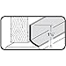 M-D Building Products 05587 36 in. White Vinyl Economy Self-Adhesive Door Sweep