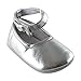Luvable Friends Unisex Baby Crib Shoes, Silver, 6-12 Months