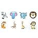 Zoo Animal & Safari Party Supplies and Favors: 12 Treat Boxes, 12 Animal Masks, 144 Tattoos, 12 Paddle Balls, 12 Make Zoo Stickers, 12 Notebooks, 100 Stickers, 24 Stampers, 1 Zoo Animal Tablecloth