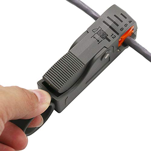 Connia Automatic Stripping Plier Cable Stripper Tools Double Blades Stripped Wire for Home Improvement