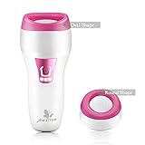 Lip Plumper - Mexitop Automatic Fuller Lip Plumper Device, Intelligent Pause Function, USB Charging, Portable Size, 2 Styles for Lips Makeup (Rose Red, Bonus Sponge Protection Pad Included)