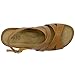 Ollio Women's Shoe Cross Strap Platform Wedge Heel Sandal