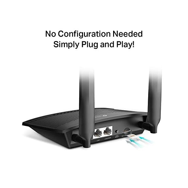 Tp Link Tl Mr100 300mbps Wireless N 4g Lte Wi Fi N300 Plug And Play Parental Controls Guest Network With Micro Sim Shoppz