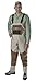 Caddis Men's Attractive 2-Tone Tauped Deluxe Breathable Stocking Foot Wader(DOES NOT INCLUDE BOOTS)