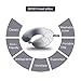 Travel Pillow Memory Foam Airplane Comfortable U Shape Neck Pillow with Bag, Grey
