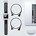 Fitian Fitbit Ionic Charging Cable, Replacement USB Charging Cord Cable Accessories Charger Cable Adapter for Fitbit Ionic Wristband Smart Watch (2 Pcs Fitbit Ionic Charger Cable) … …