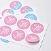 Team Girl & Team Boy Button Sticker - Gender Reveal Party Games Baby Shower Party Ideas, Wear Your Guess, Girl or Boy, He or She Sticker (Set of 48, Round 2.2