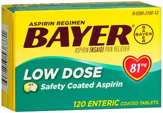 aspirin 81 mg tablets