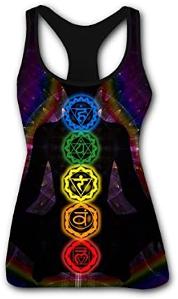 SexyTops The 7 Chakras Occult God Custom Tank Top Camisole for Women XXL