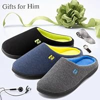 RockDove Men's Original Two-Tone Memory Foam Slipper